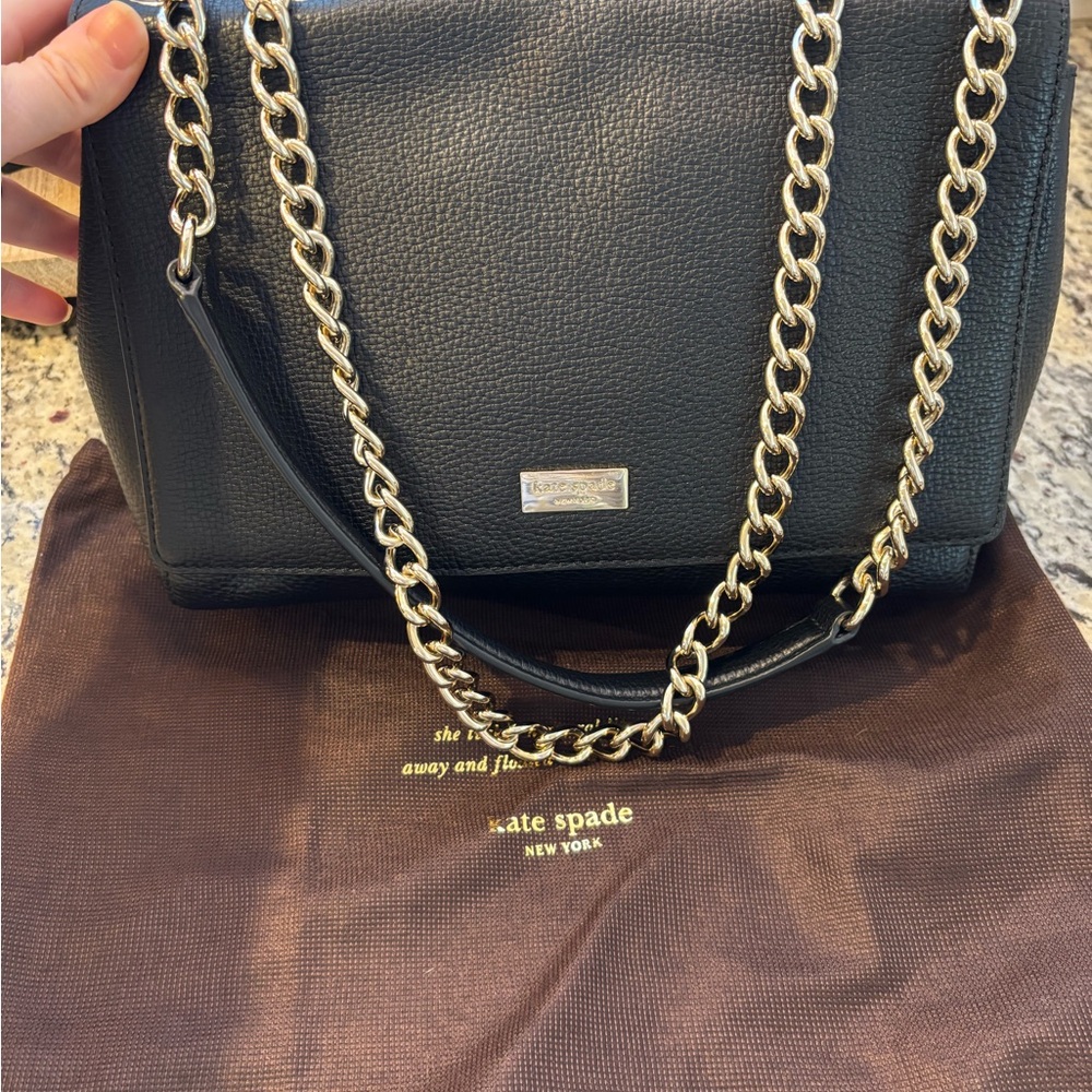 Kate Spade Black Leather Bag